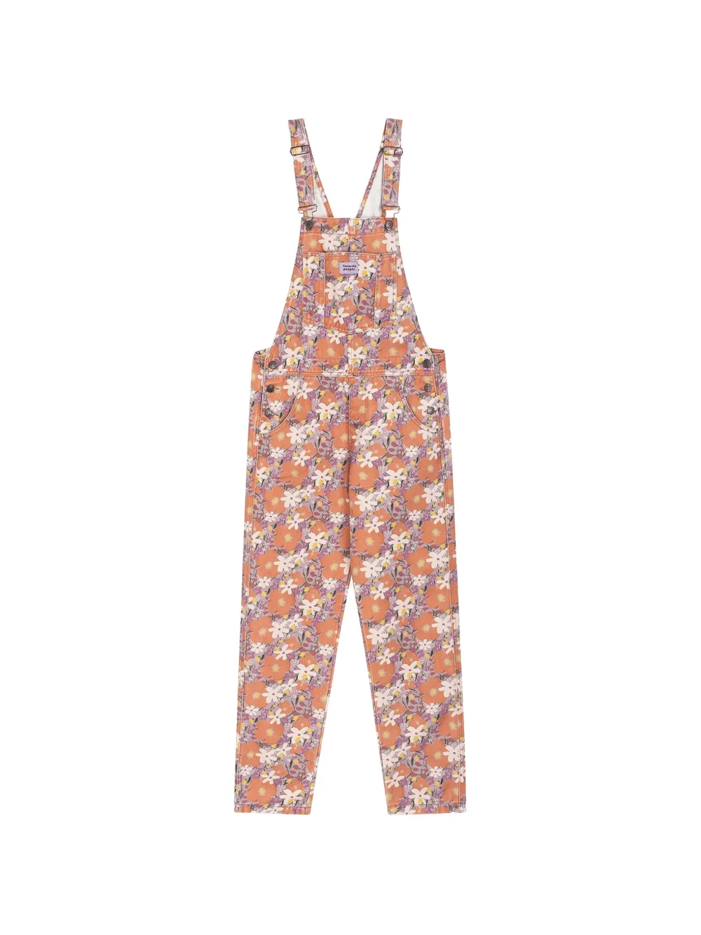 Favorite People Fairground floral-print overalls