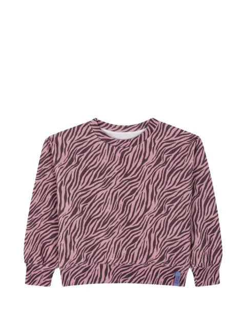 Favorite People Lake zebra-print sweatshirt