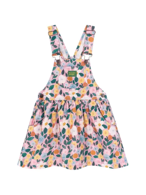 Favorite People Blossom floral-print pinafore mini skirt