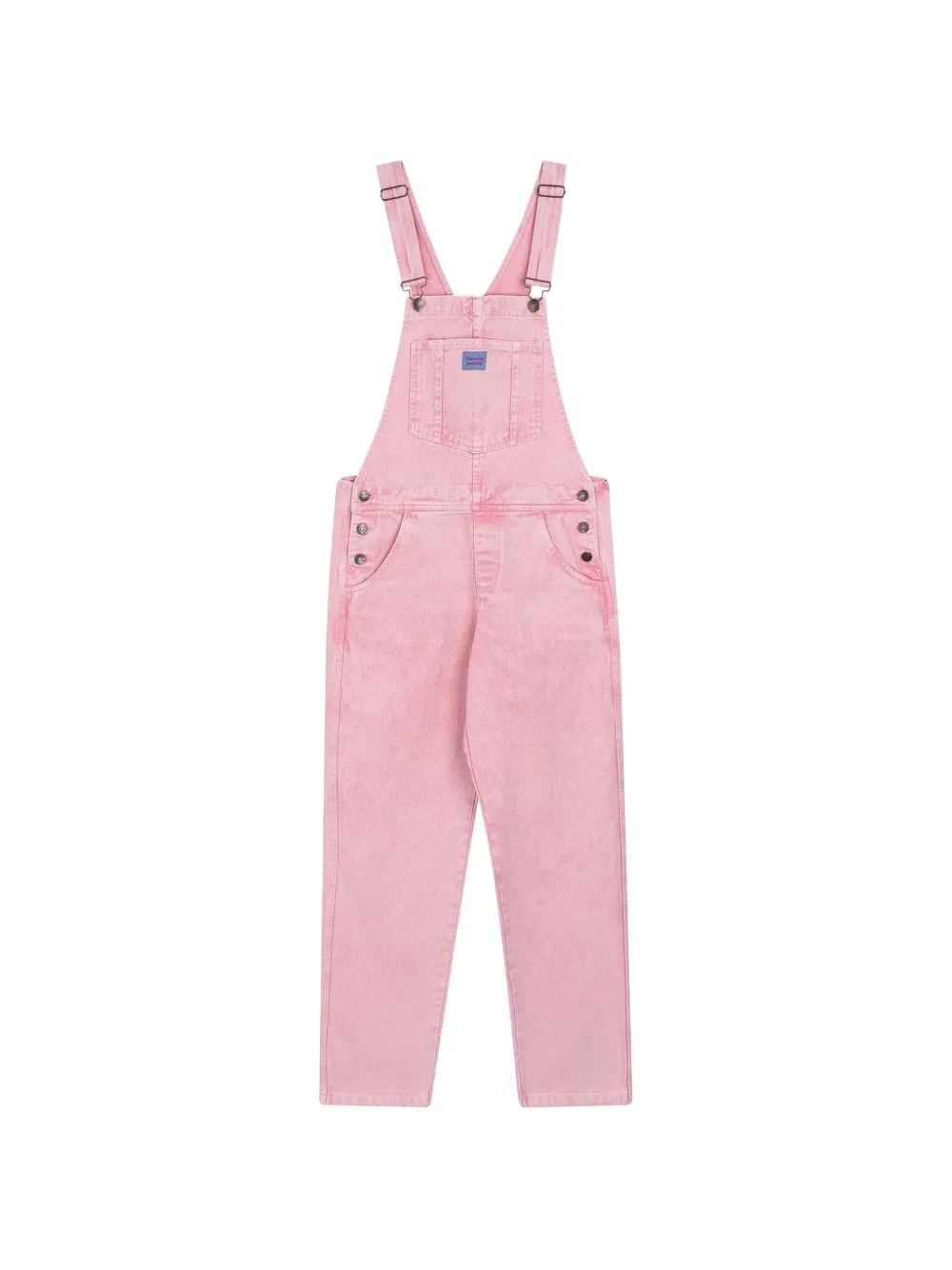 Favorite People Best Friends garment-dyed overalls