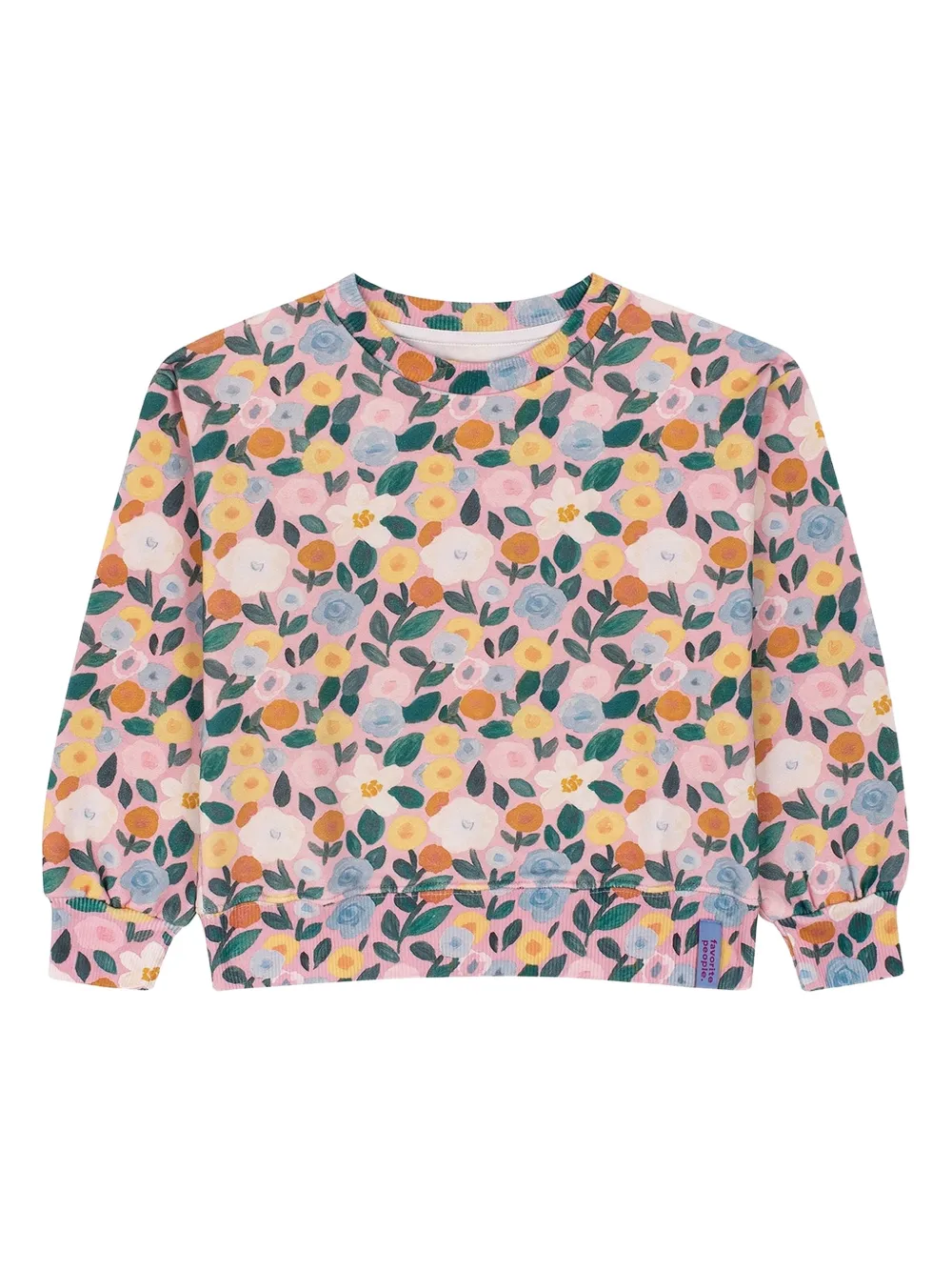 Favorite People Blossom sweater Veelkleurig