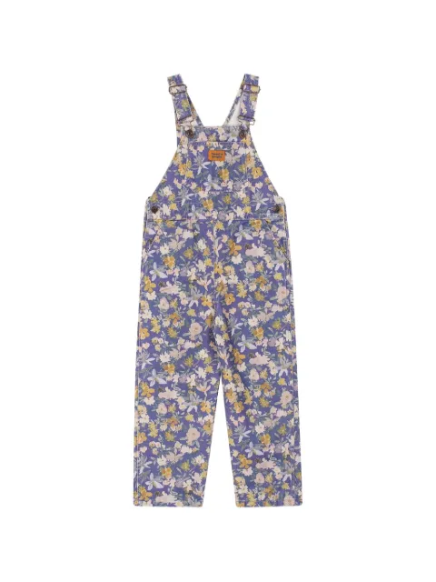 Favorite People Jukebox floral-print overalls