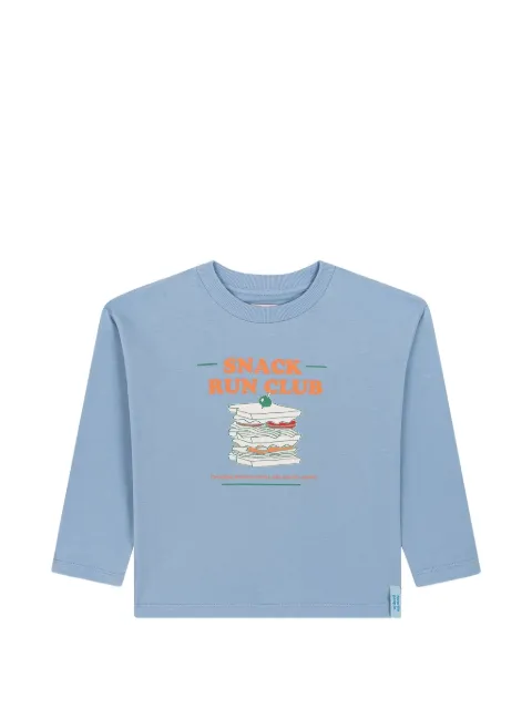 Favorite People Jukebox Langarmshirt mit grafischem Print