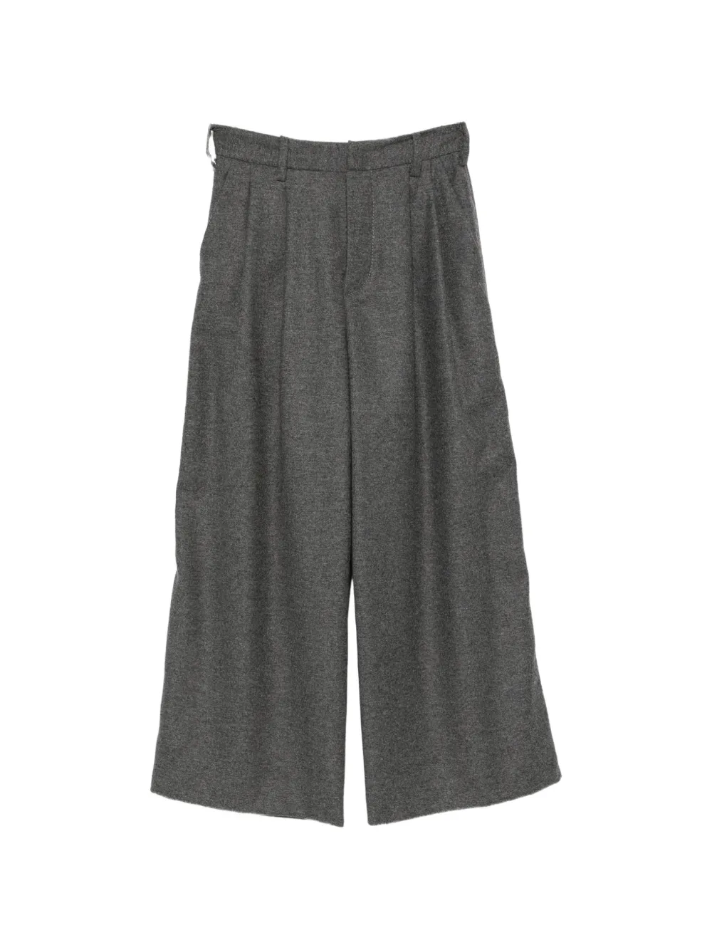 SUSANNE BOMMER pleated cropped trousers