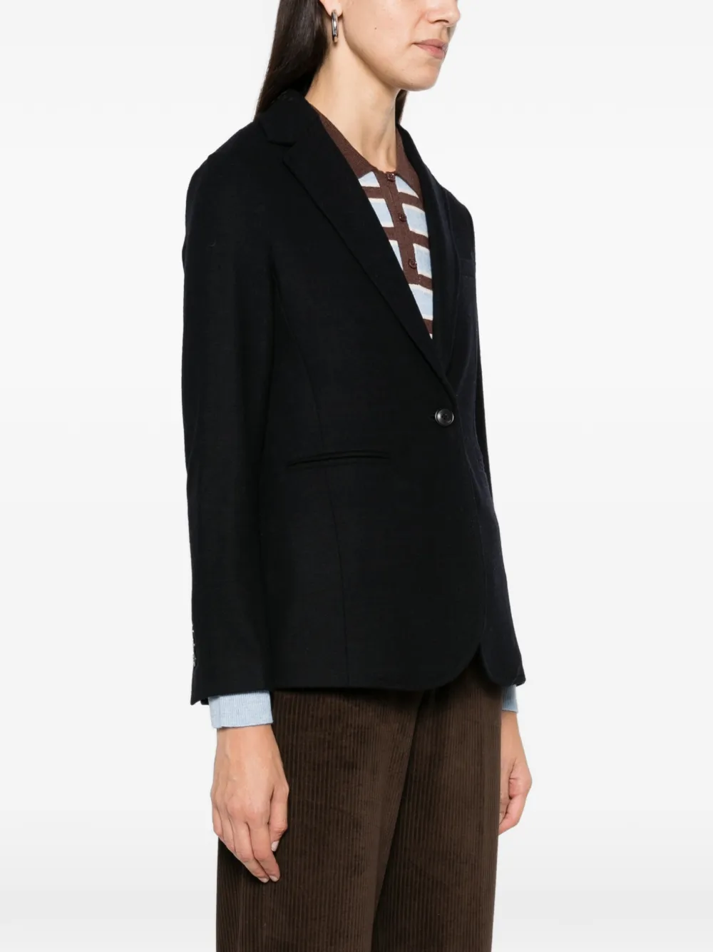 Circolo 1901 Blazer met enkele rij knopen Blauw
