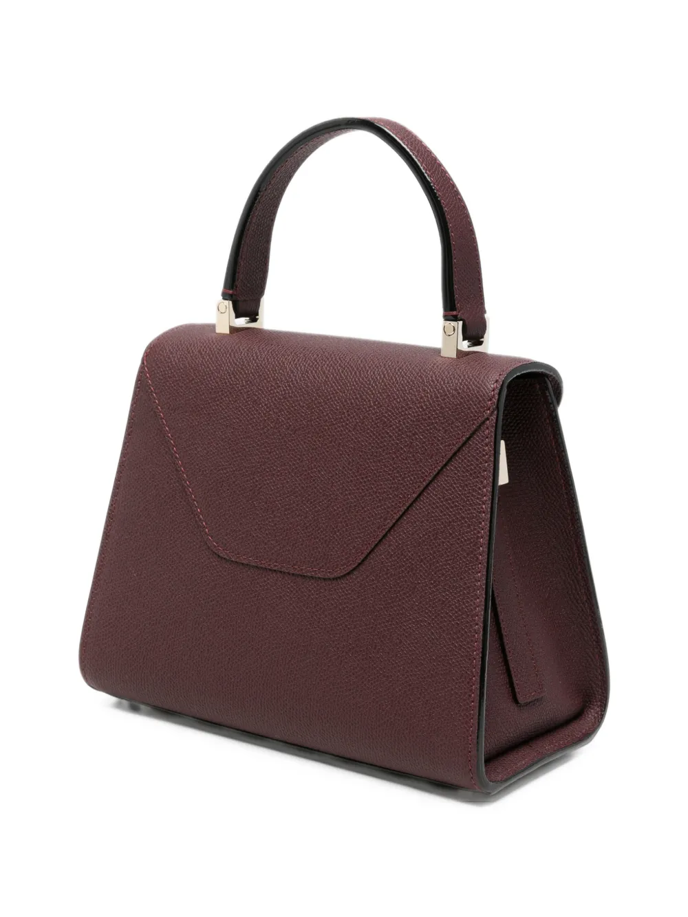 Valextra Iside leren shopper Rood