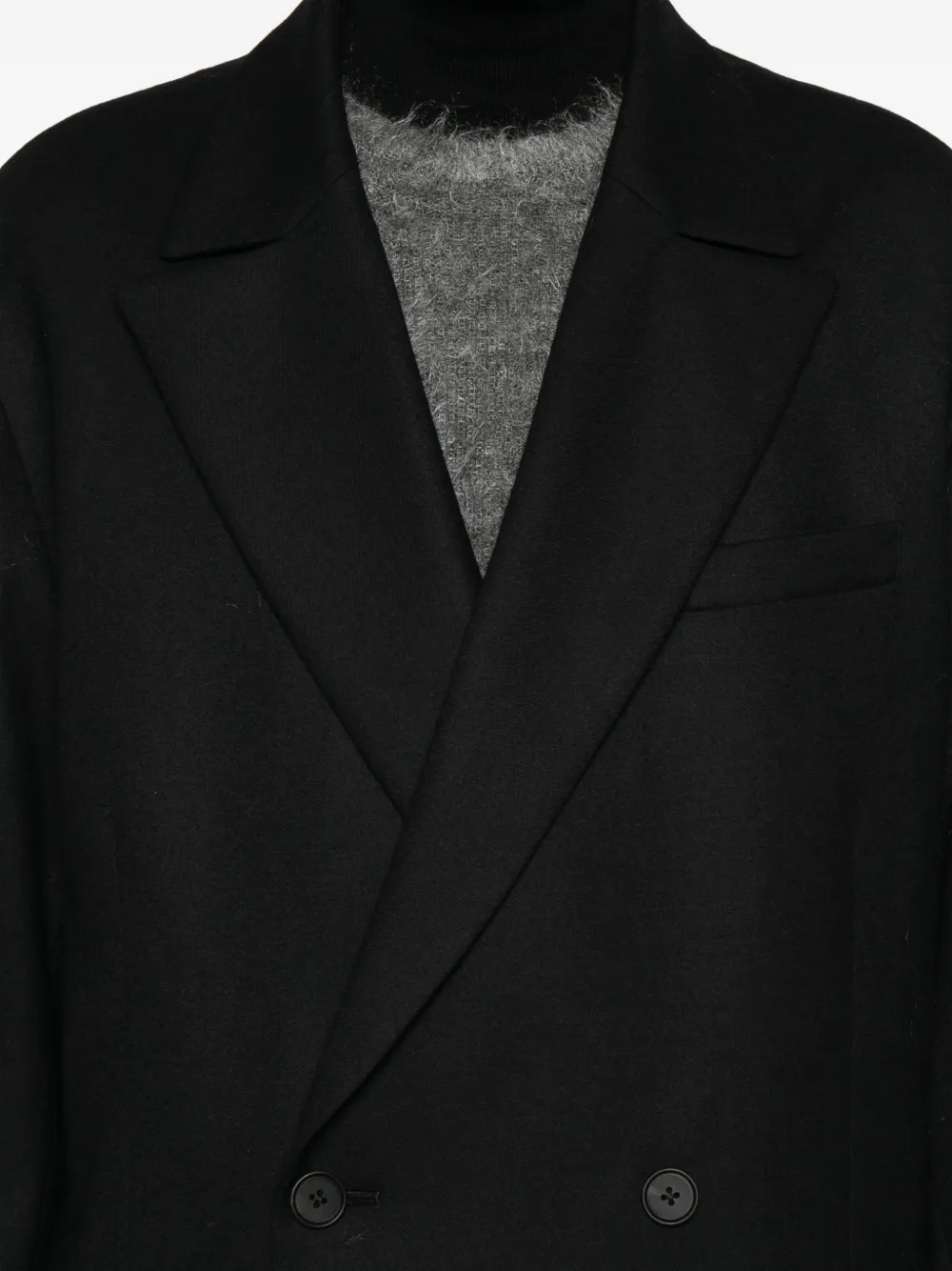 ssstein Blazer met dubbele rij knopen Zwart