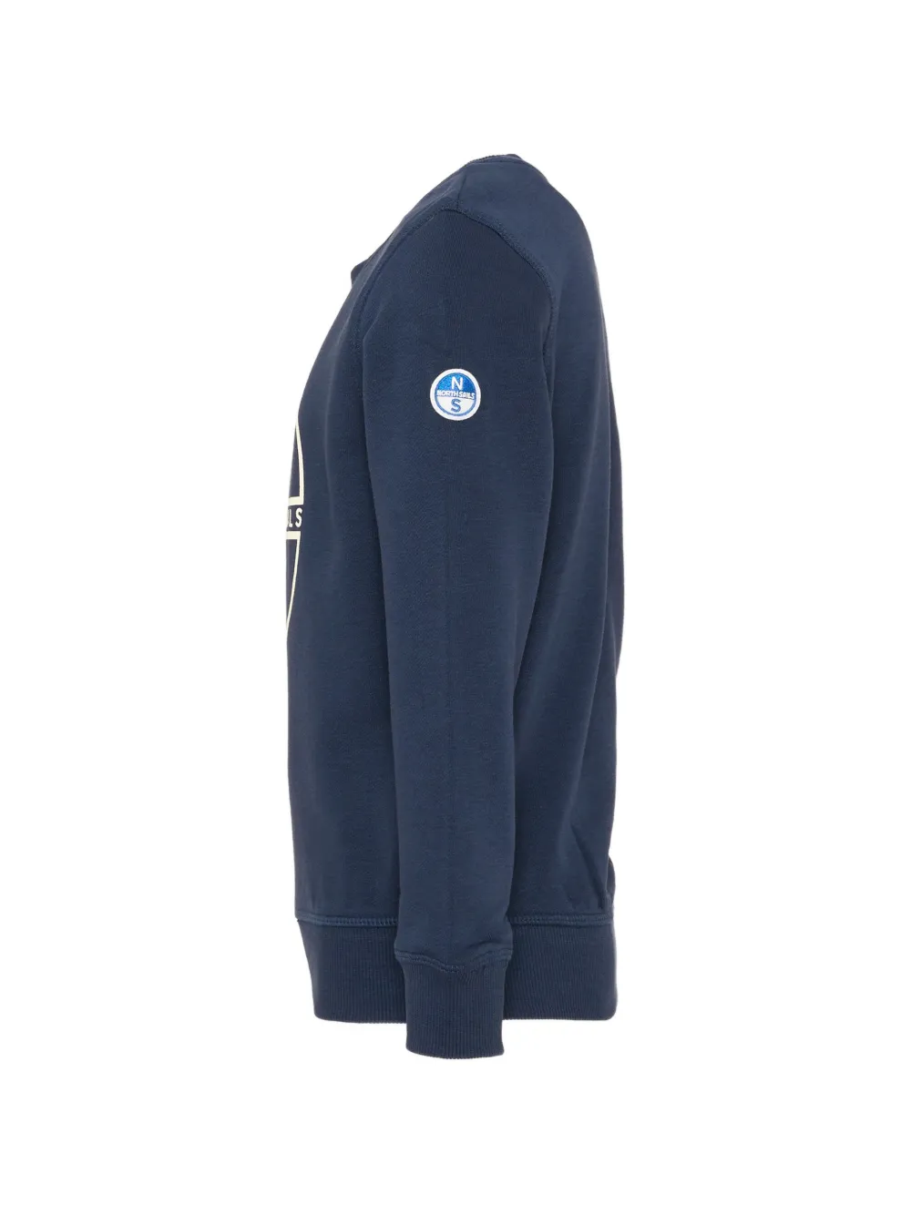 North Sails Kids Sweater met logoprint Blauw