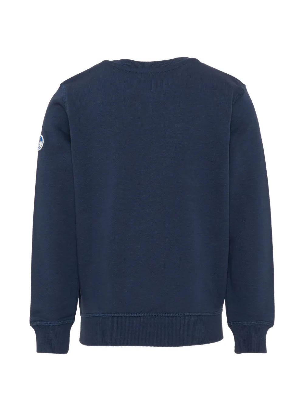 North Sails Kids Sweater met logoprint Blauw