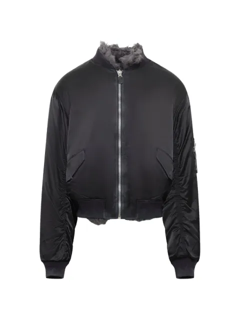 Doublet zip-up bomber jacket