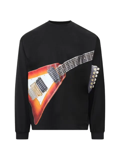 Doublet guitar-print sweatshirt
