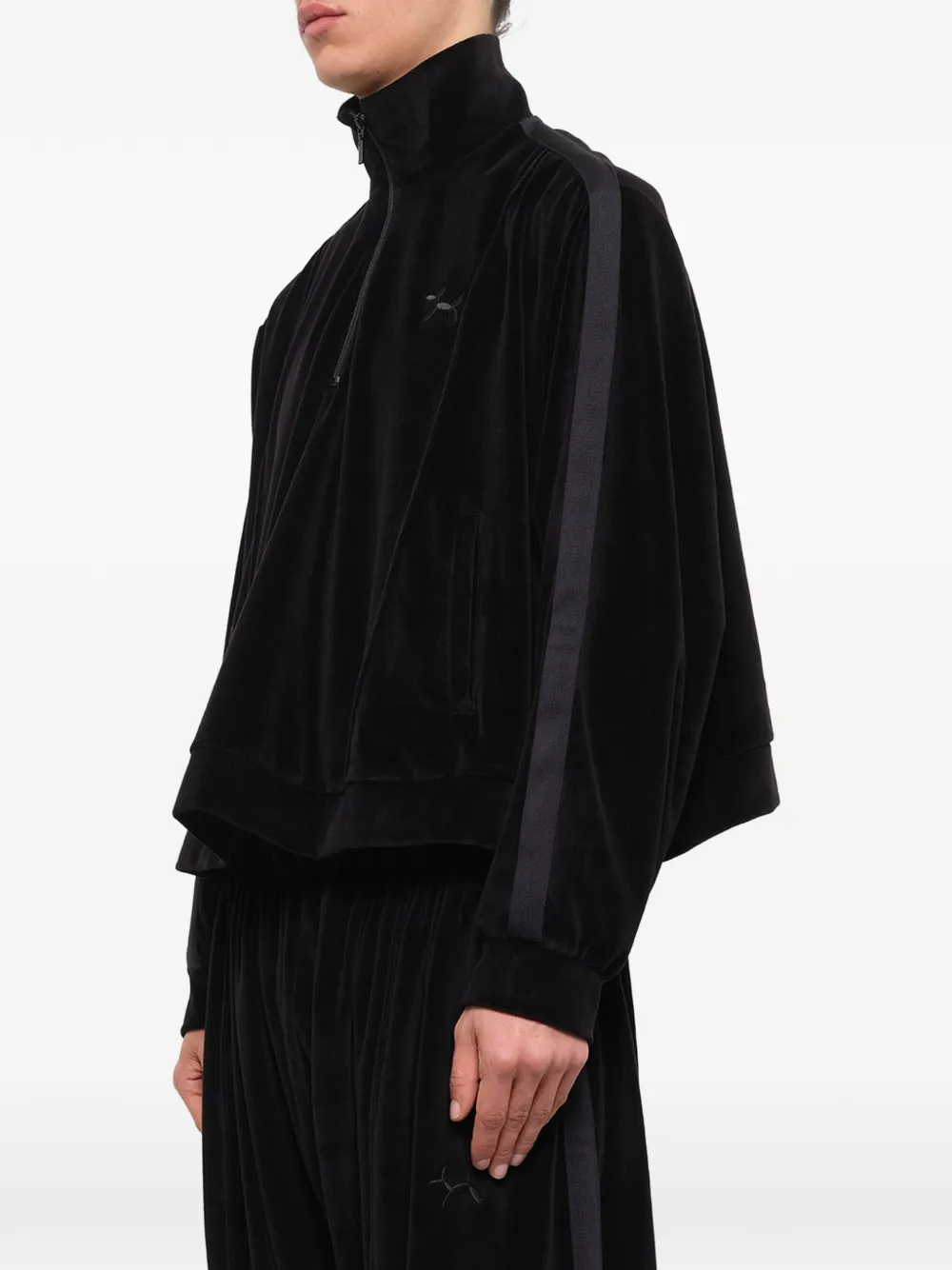 Doublet Bubblegum Inflated track jacket Zwart