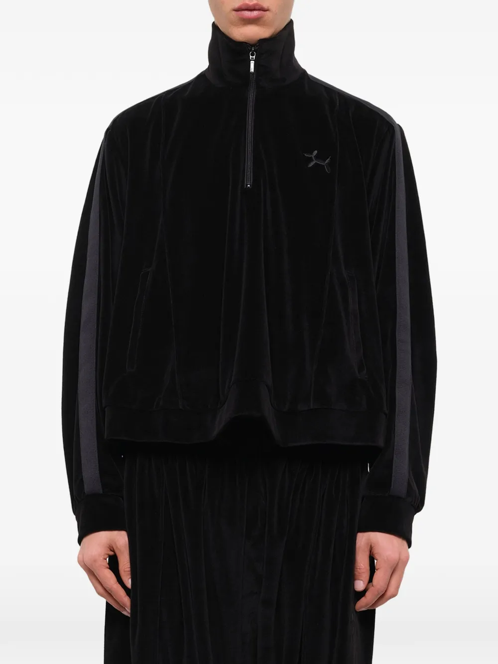 Doublet Bubblegum Inflated track jacket Zwart