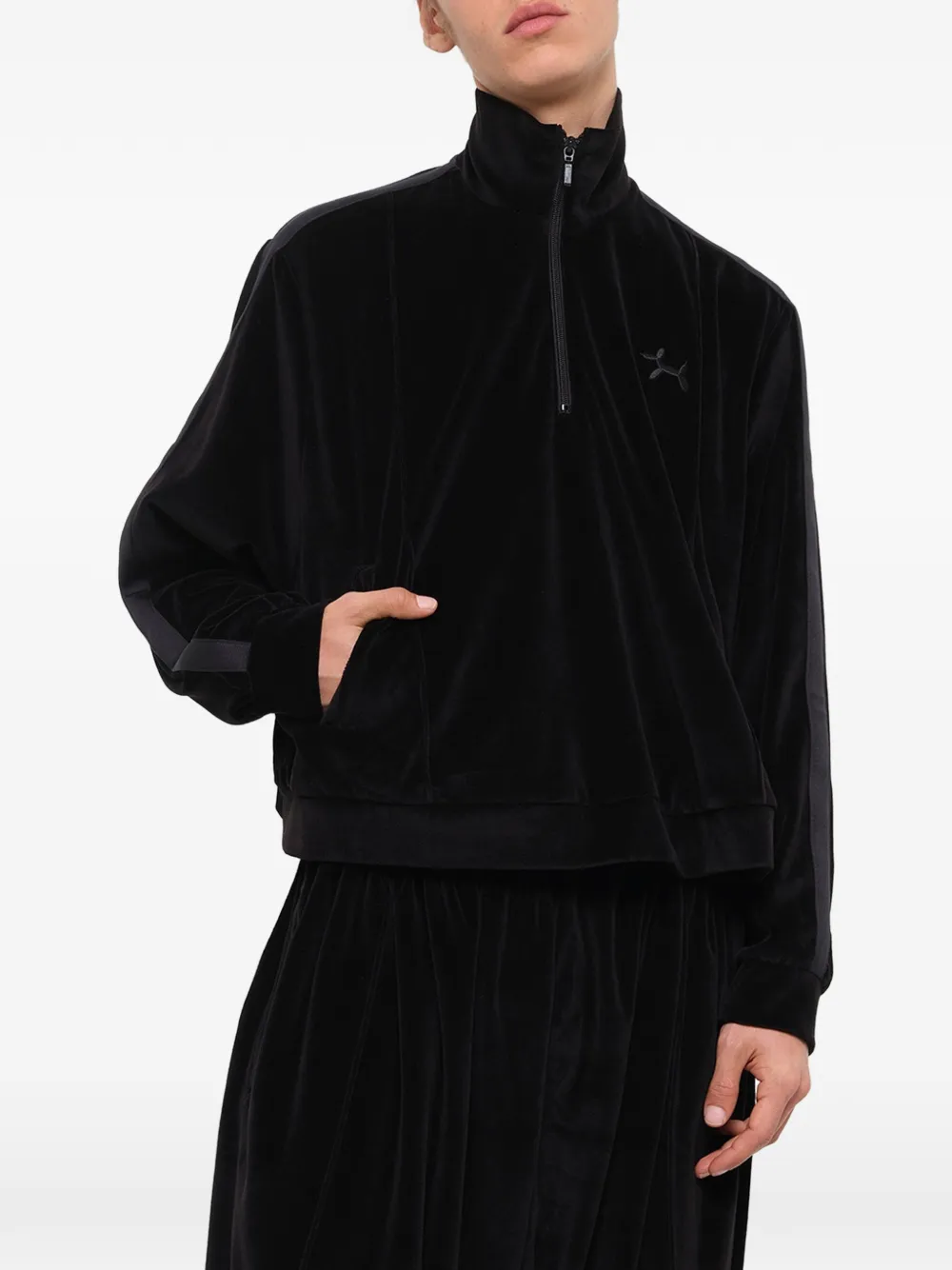 Doublet Bubblegum Inflated track jacket Zwart