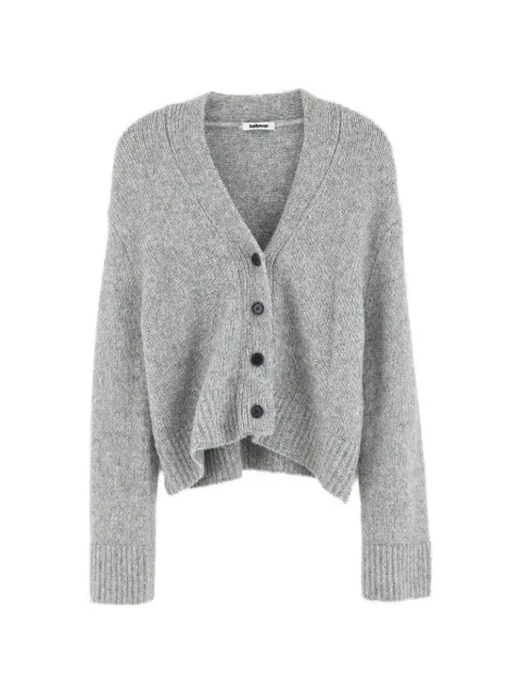 Bellerose Aosk V-neck ribbed-trim cardigan
