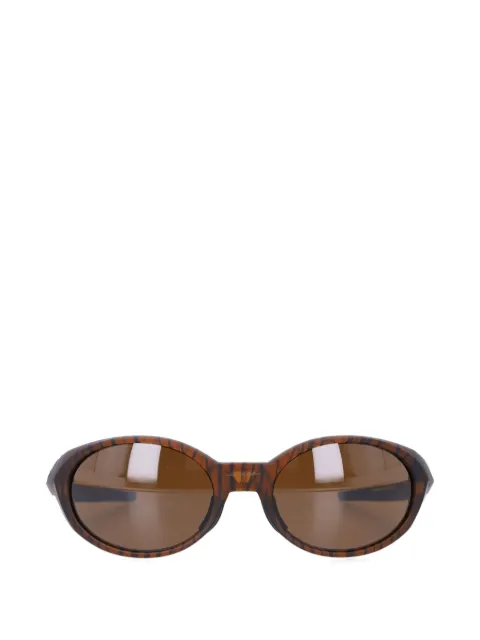 Oakley Redux tiger-print oval-frame sunglasses