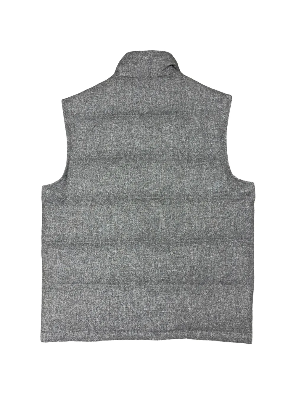 Eleventy quilted wool vest Grijs
