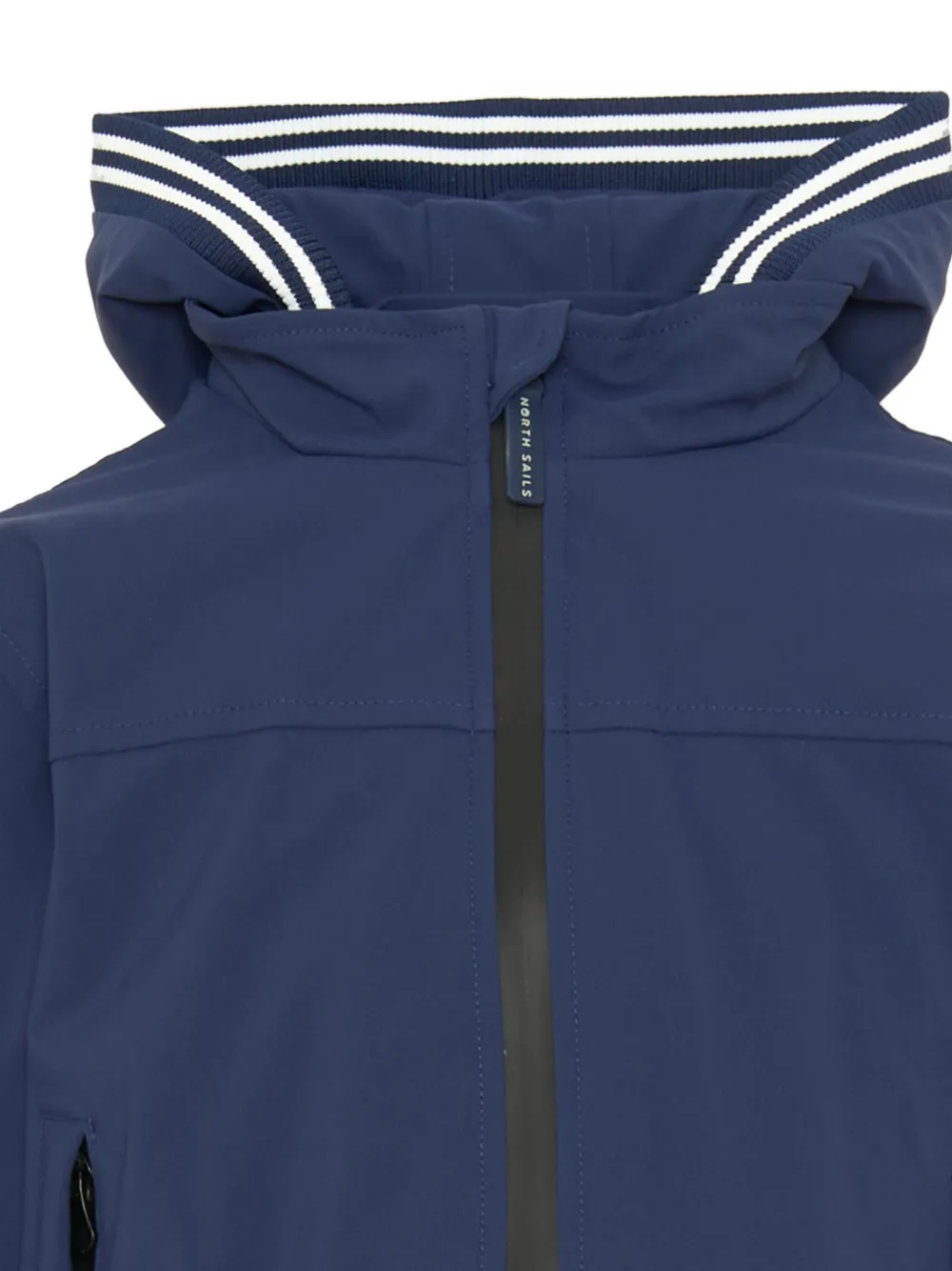 North Sails Kids Jack met capuchon en rits Blauw