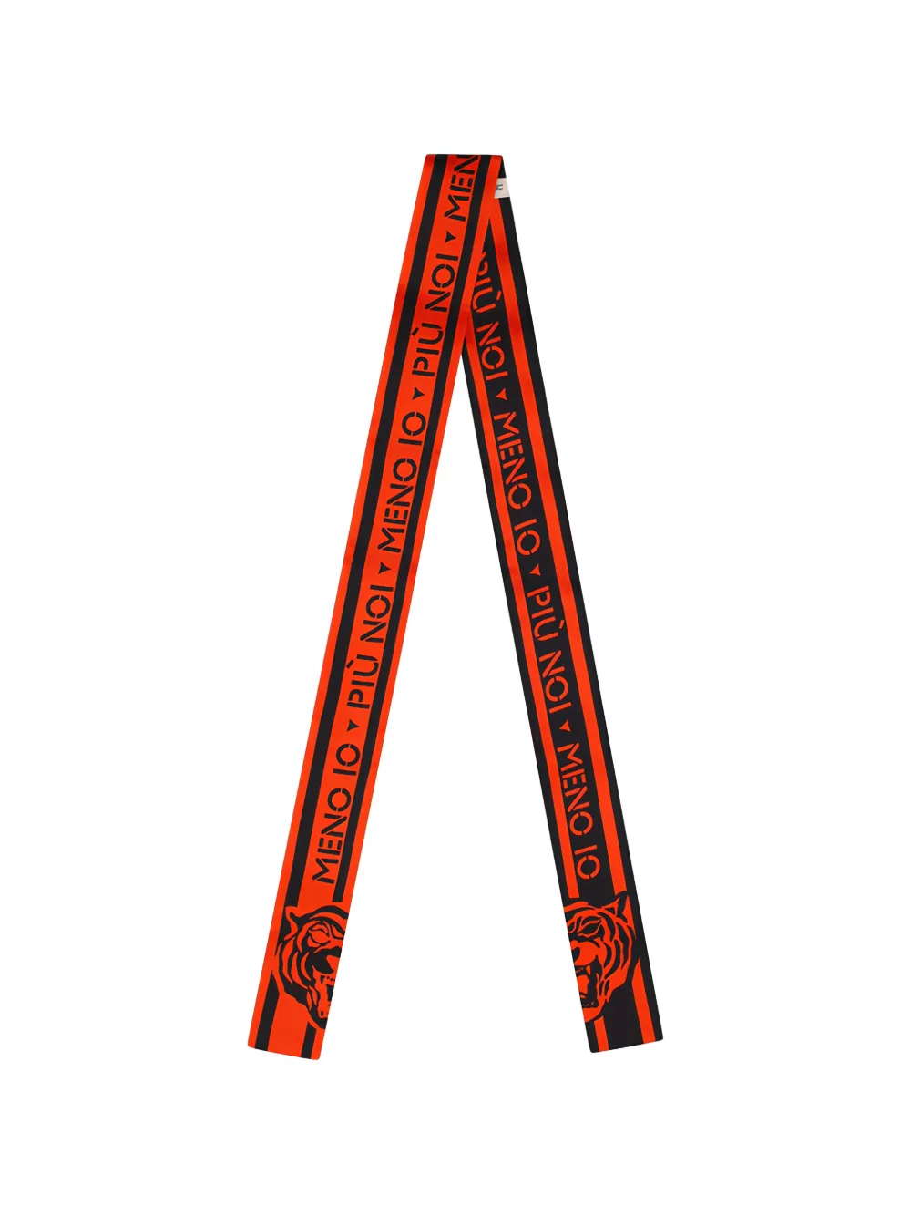 FENDI Wrappy tiger-print scarf - Orange