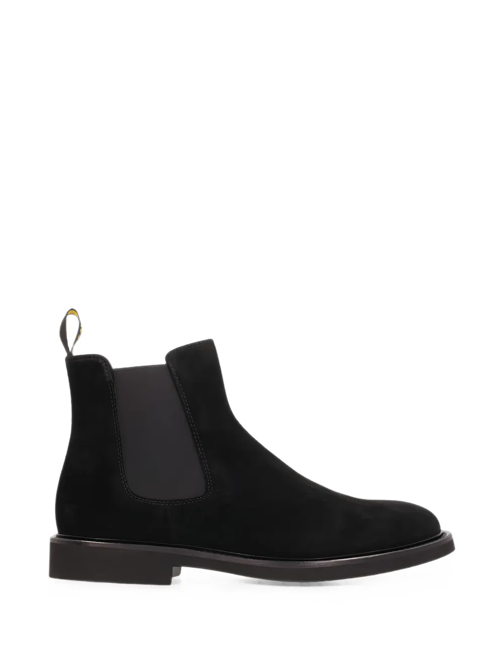 Doucal's bottines chelsea à logo imprimé - Noir Doucal's bottines chelsea à logo imprimé - Noir