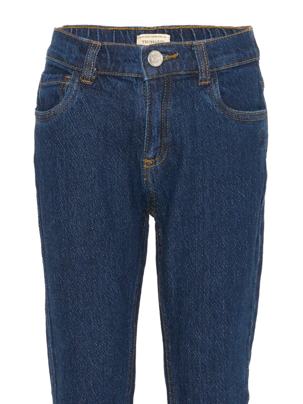 TRUSSARDI JUNIOR Jeans met logopatch Blauw