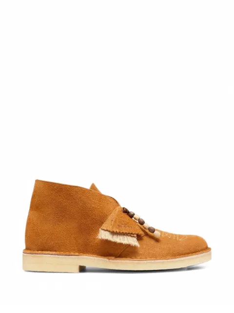 Clarks suede desert boots