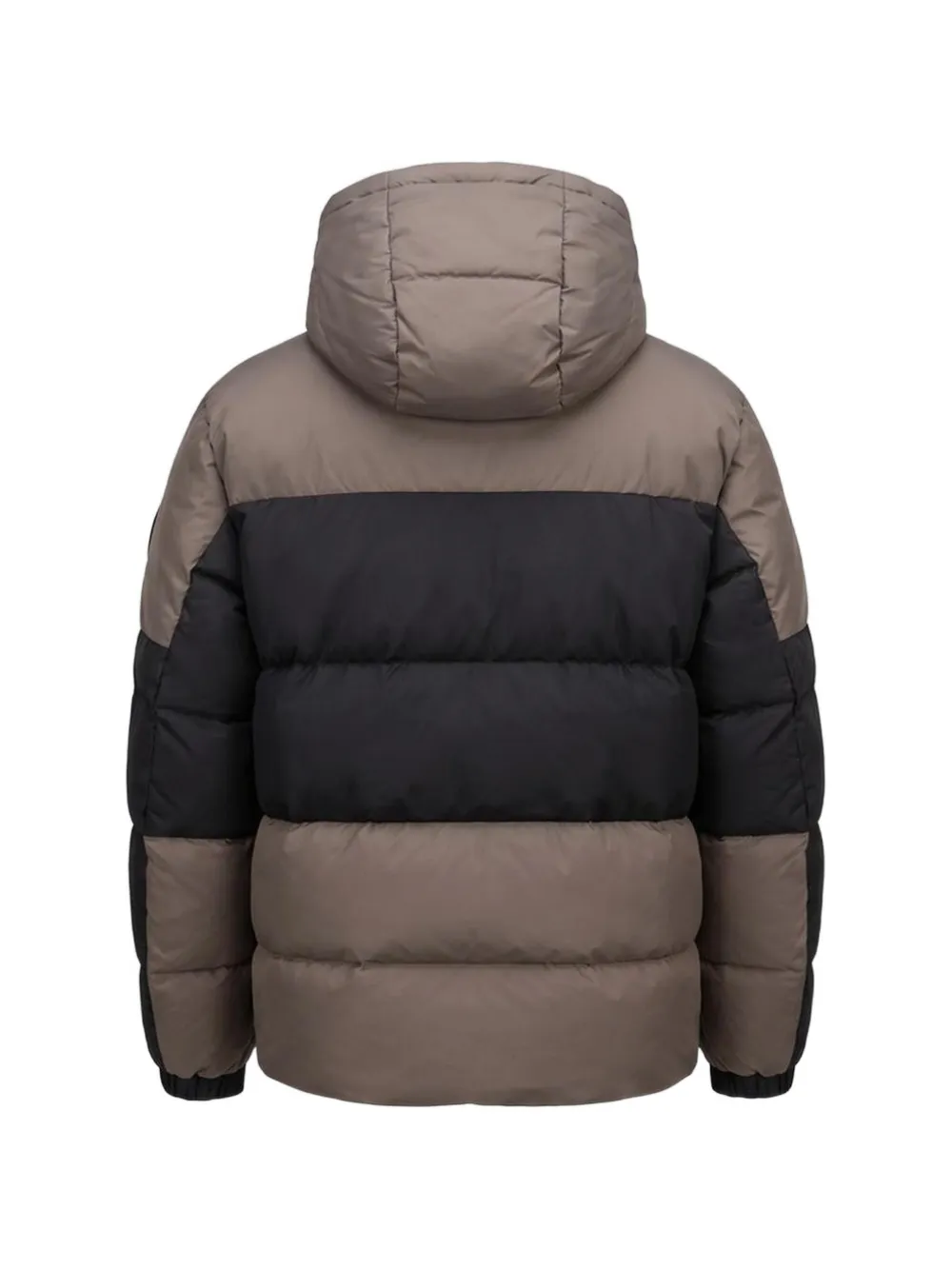 CAPE HORN Tamarugal colour-block padded jacket Bruin