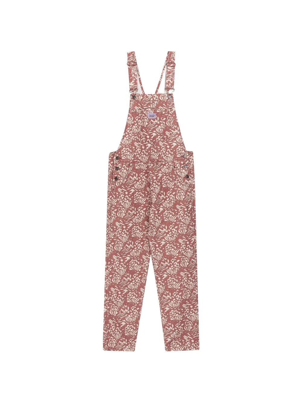 Favorite People Traveler butterfly-pattern Traveler overalls - Rosso