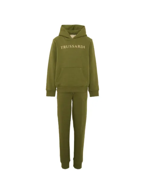 TRUSSARDI JUNIOR logo-print tracksuit