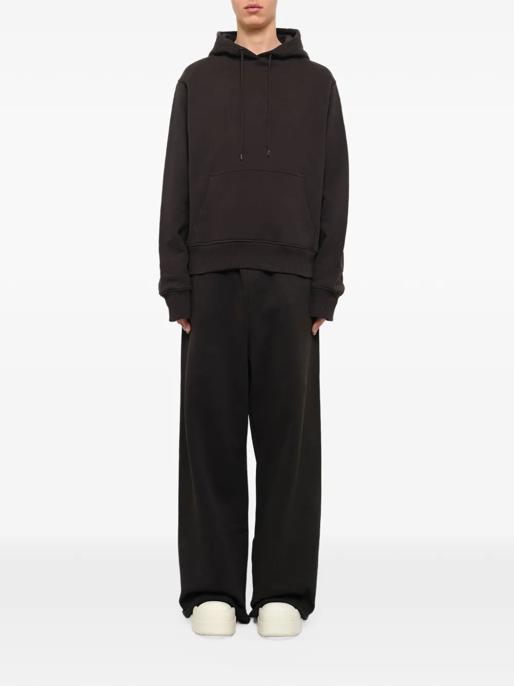 ENTIRE STUDIOS Standard cotton hoodie Zwart