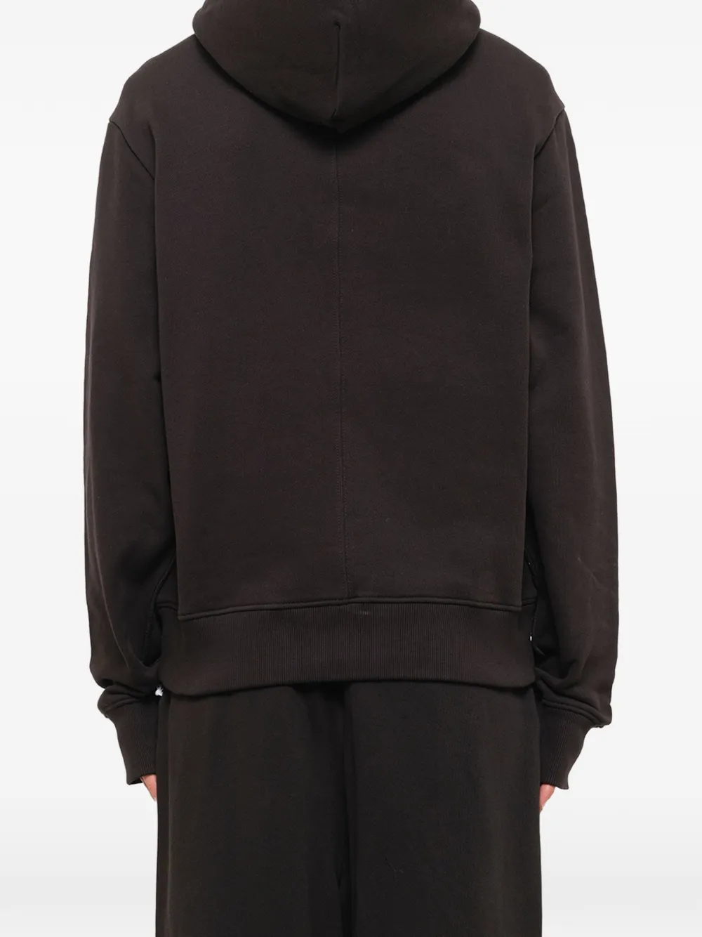 ENTIRE STUDIOS Standard cotton hoodie Zwart