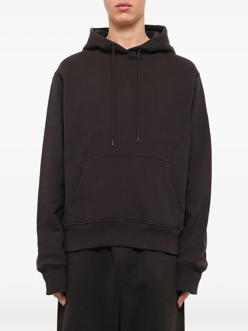 ENTIRE STUDIOS Standard cotton hoodie Zwart