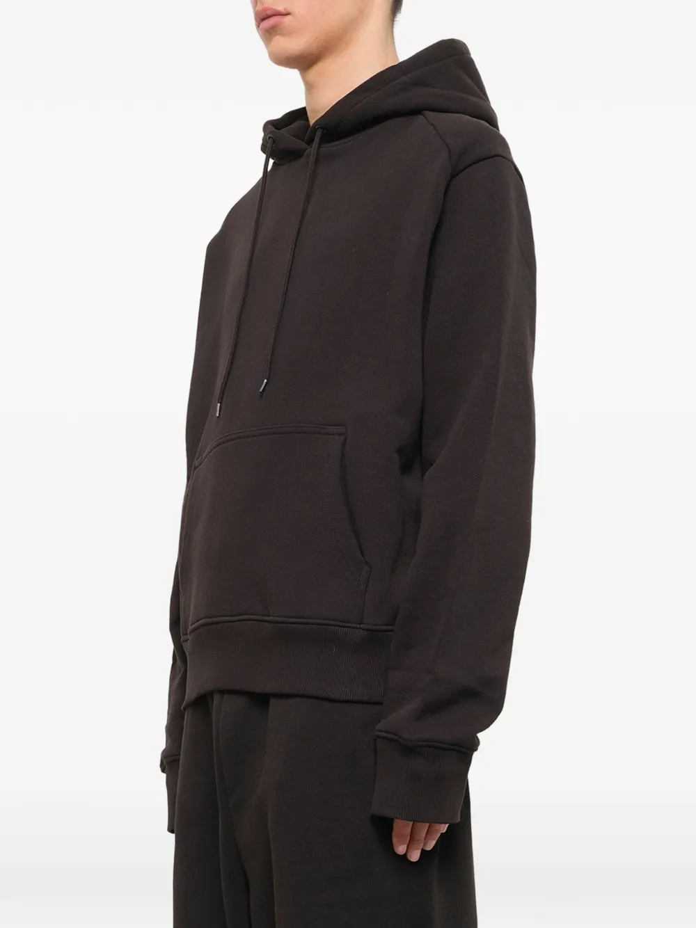 ENTIRE STUDIOS Standard cotton hoodie Zwart