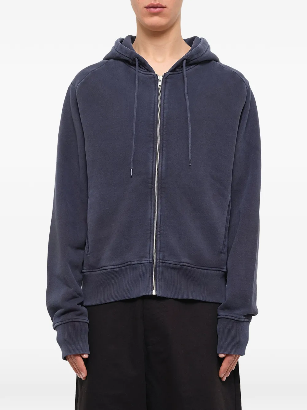 ENTIRE STUDIOS hoodie met rits Blauw