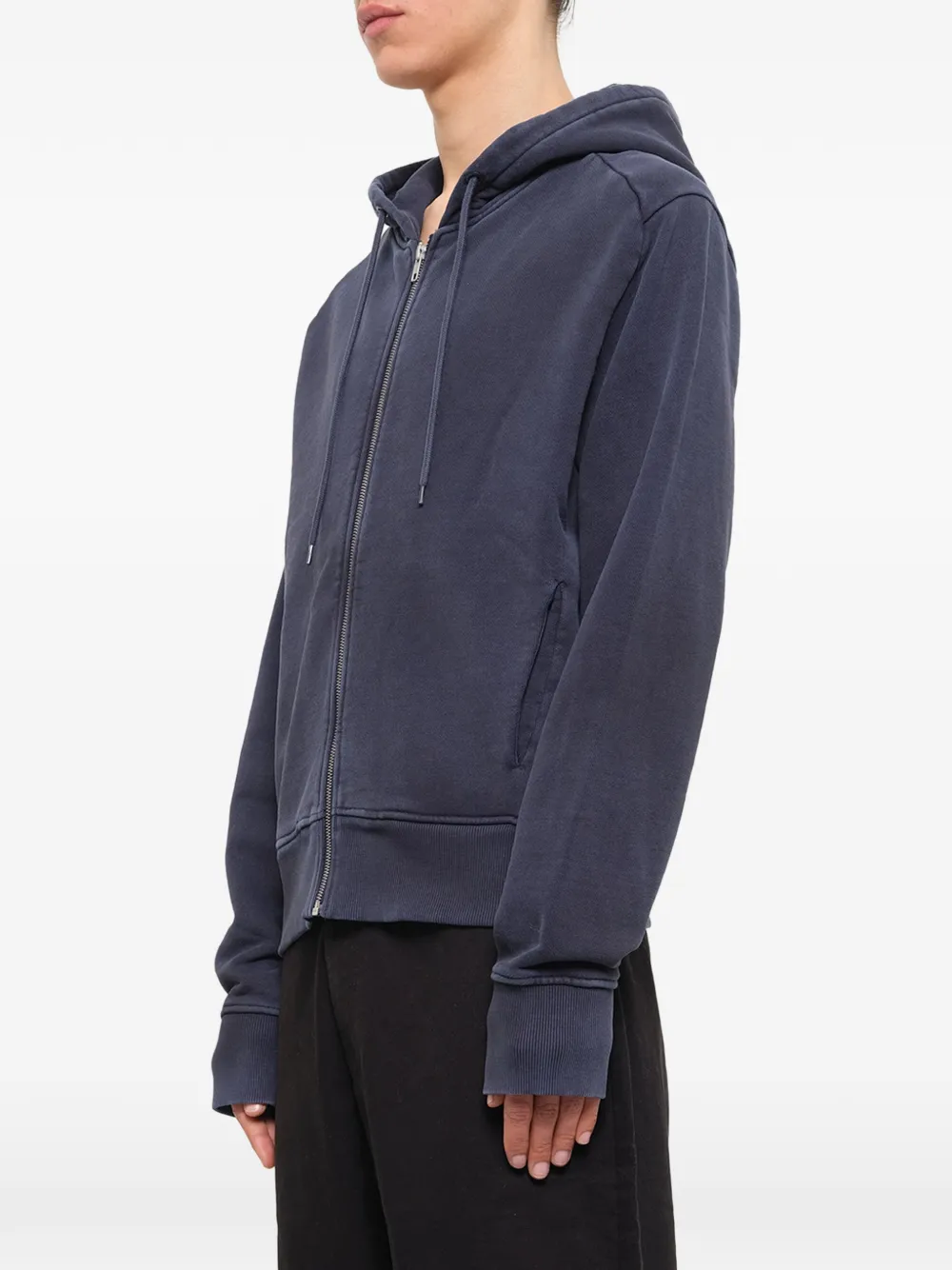 ENTIRE STUDIOS hoodie met rits Blauw