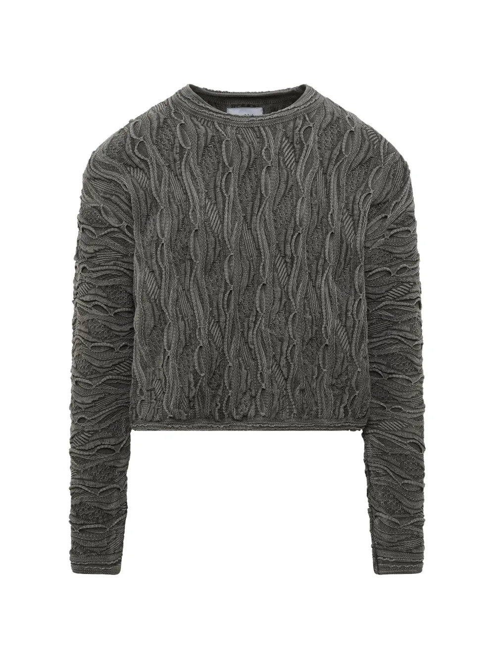 Doublet Air Yarn Regulator sweater - Grey