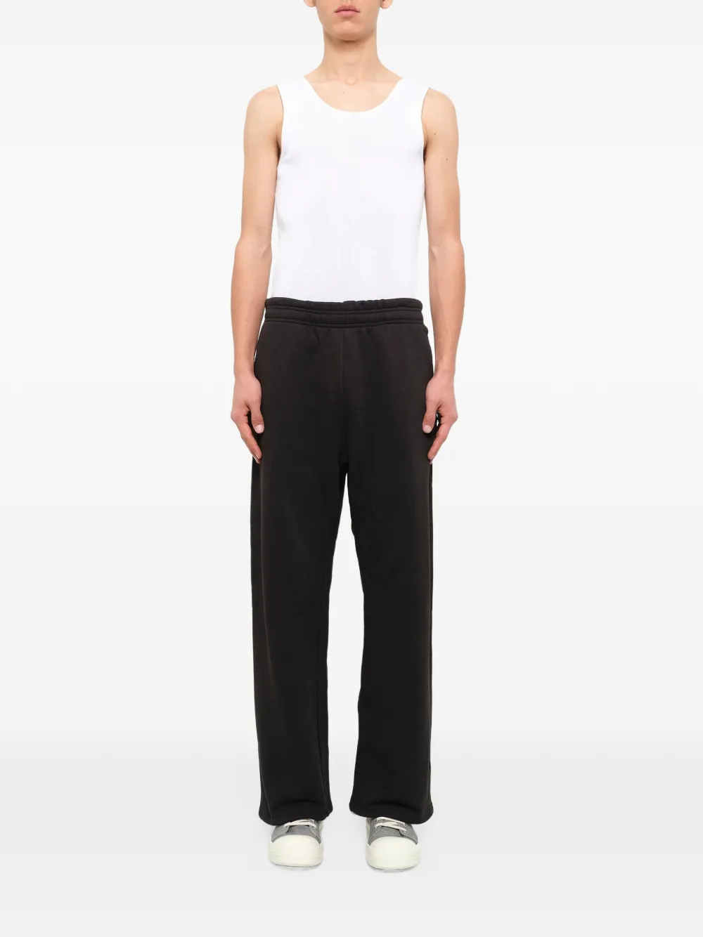 ENTIRE STUDIOS straight-leg track pants Zwart