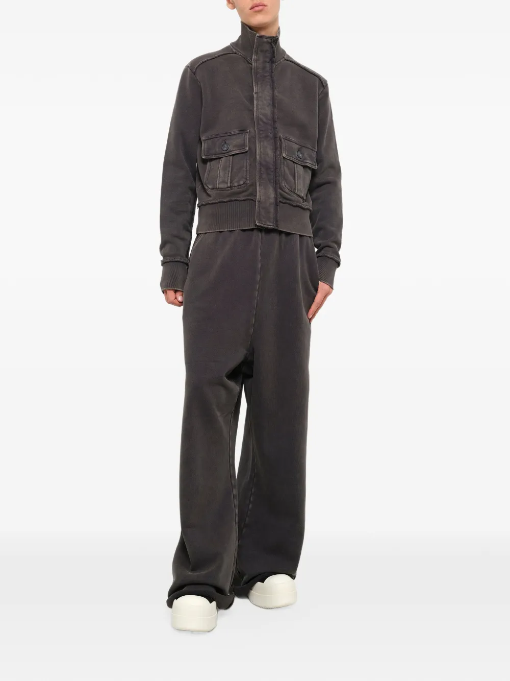 ENTIRE STUDIOS Supply zip-up jacket Zwart