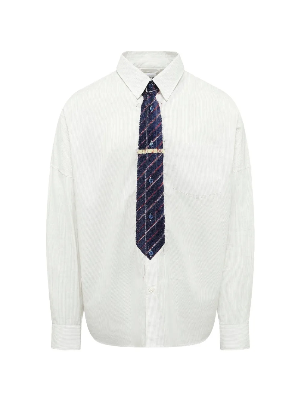 Doublet tie-embroidery shirt | White | Image 1