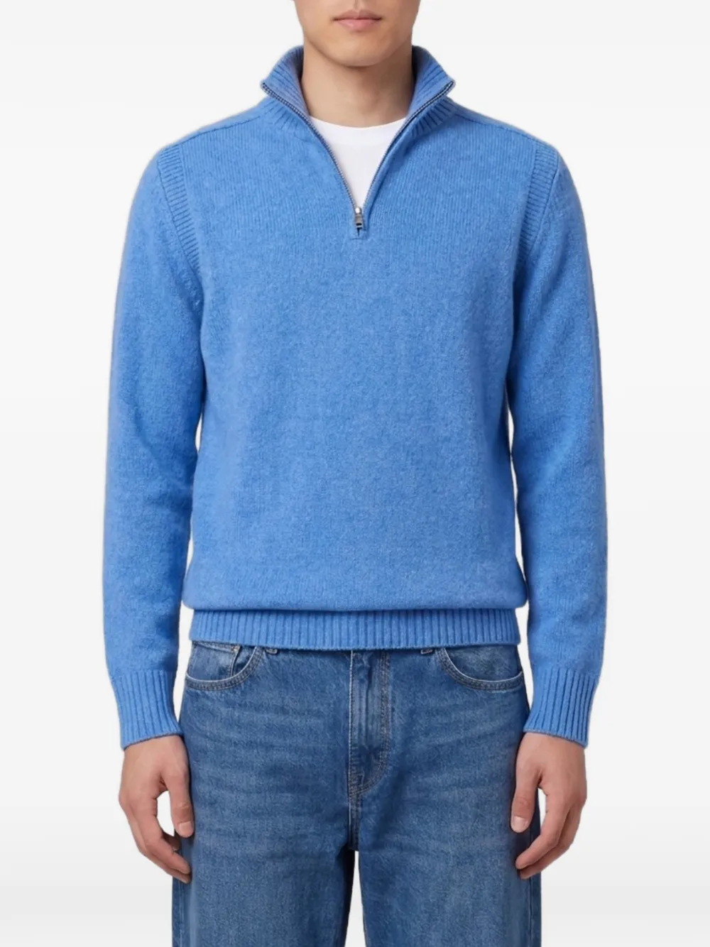 Guest In Residence half-zip cashmere sweater