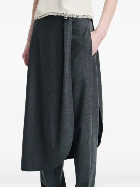 Maria McManus wrap-detail trousers
