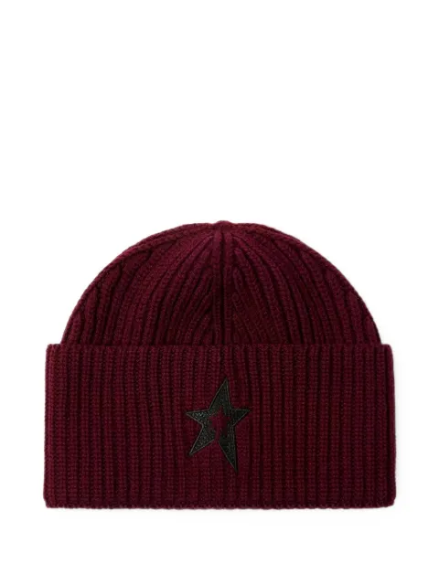Perfect Moment knitted-wool ribbed Star beanie