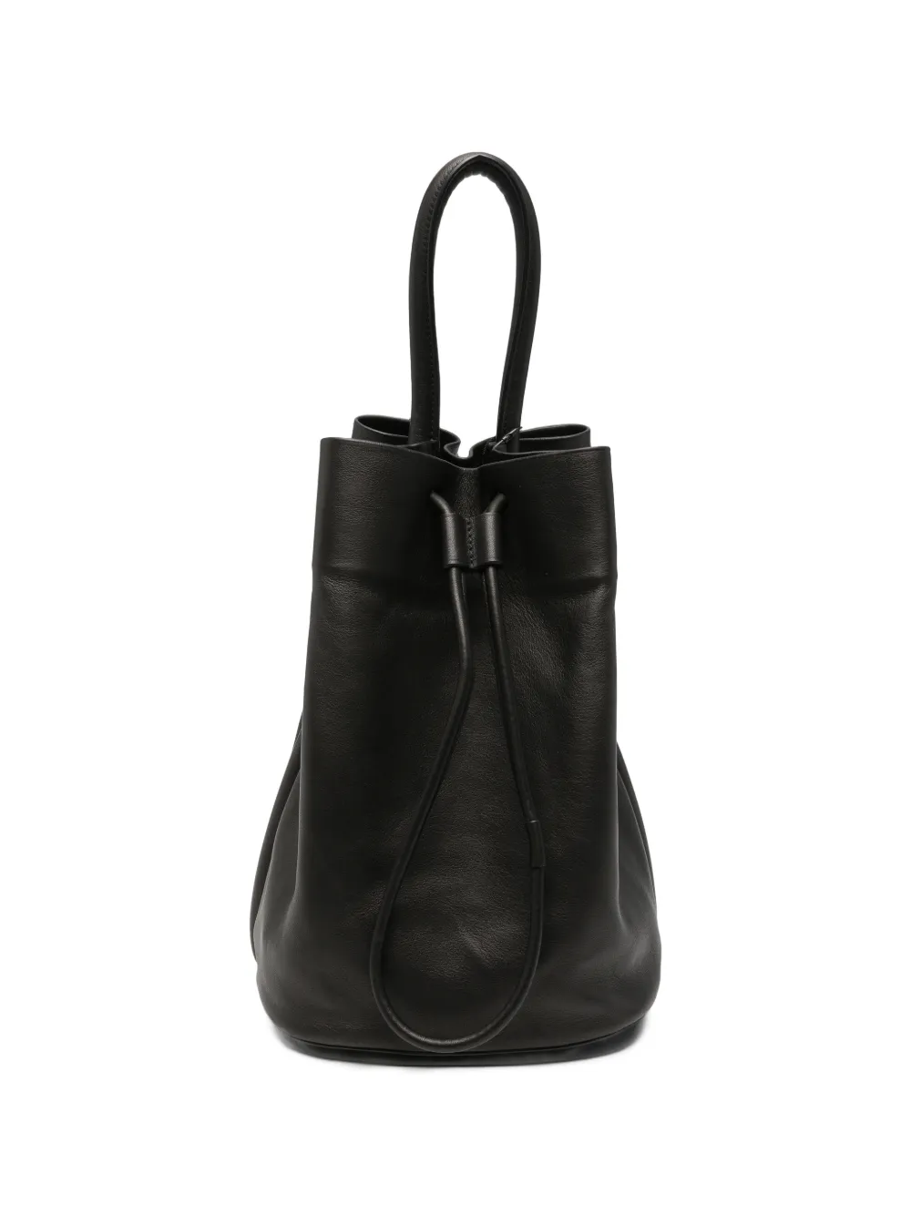 Uma Wang medium Sac leather bucket bag - Nero