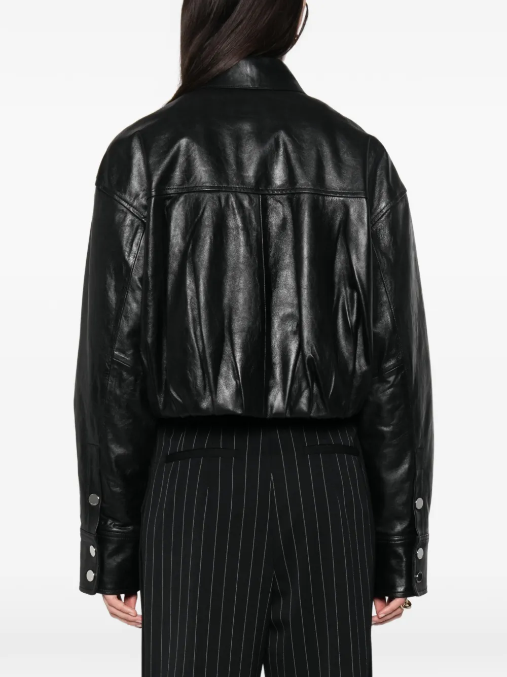 Sportmax Cropped jack Zwart