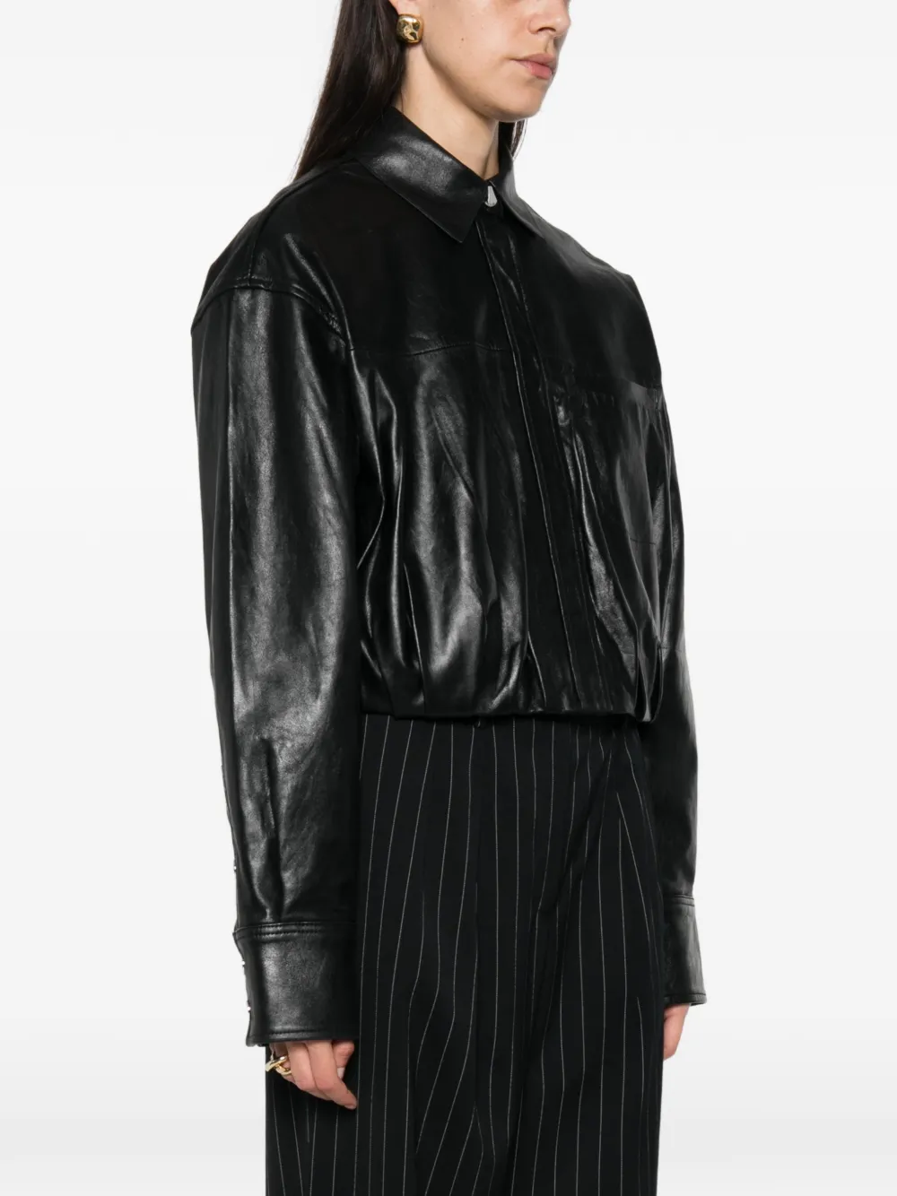 Sportmax Cropped jack Zwart