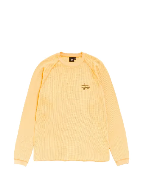 Stüssy raglan thermal T-shirt