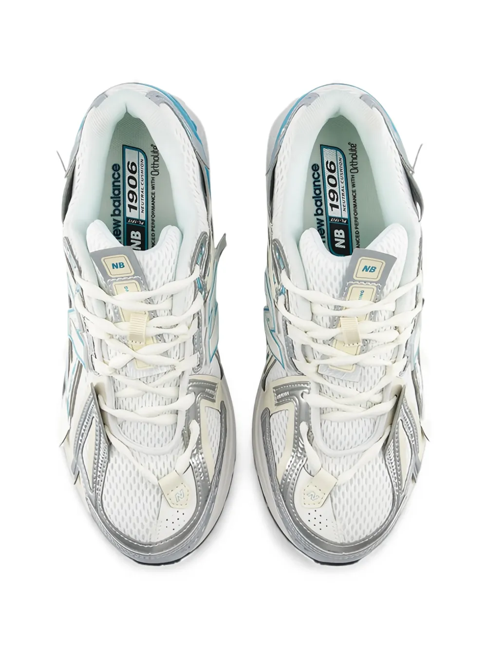 New Balance 1906R panelled sneakers Wit
