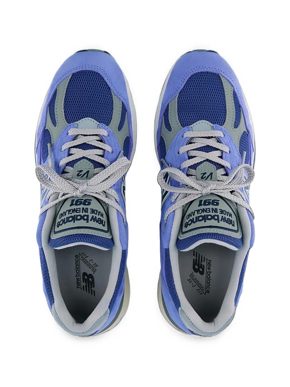 New Balance Made in UK 991V2 summer brights shoes Blauw