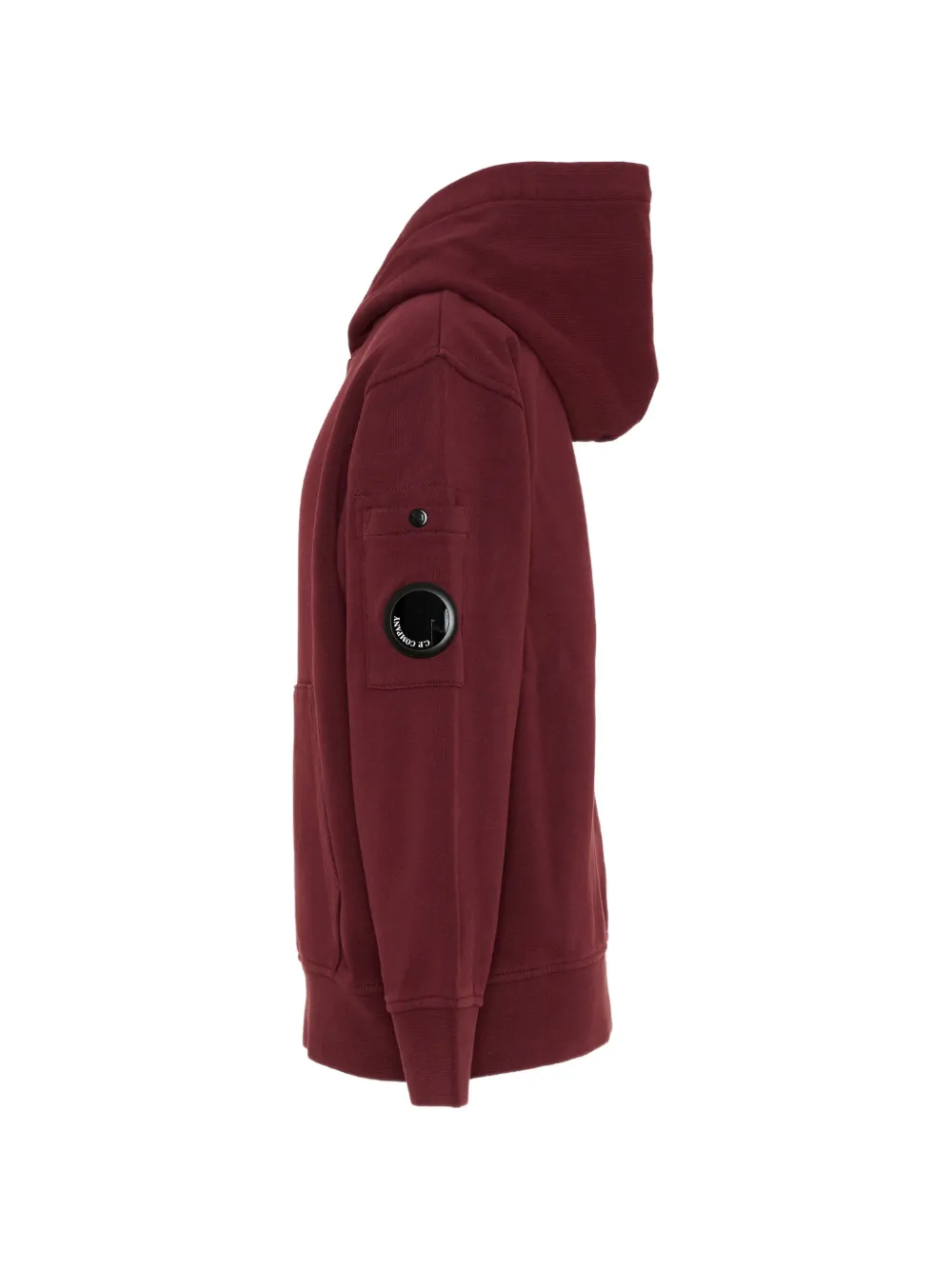 C.P. Company Kids Hoodie met lensdetail Rood