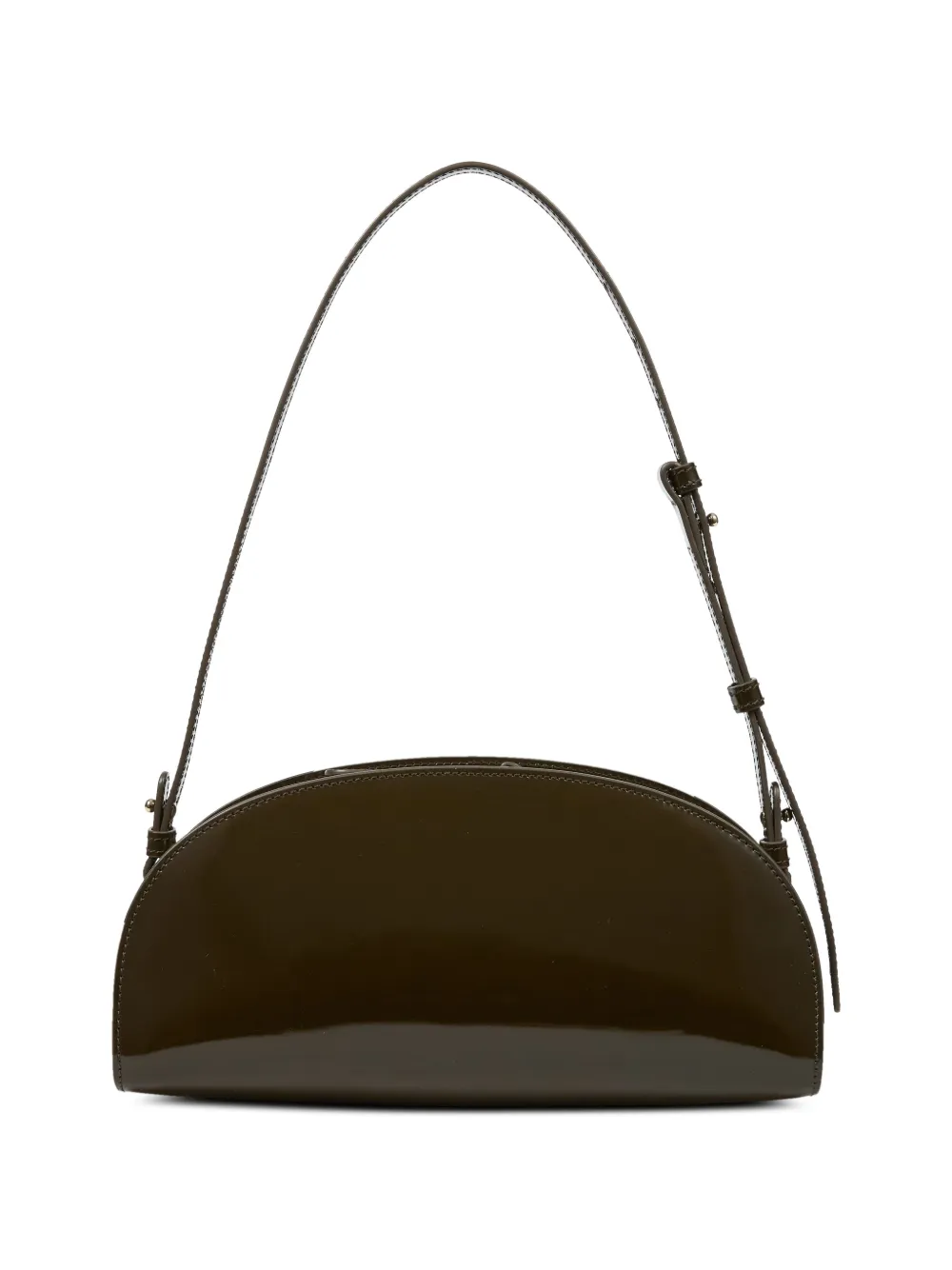 A.P.C. Demi-Lune schoudertas Groen